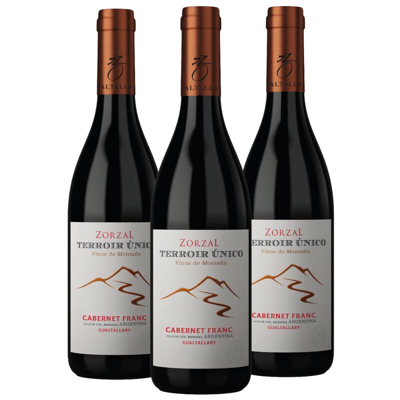 Vino Tinto Zorzal Terroir &Uacute;nico Cabernet Franc ... image number null