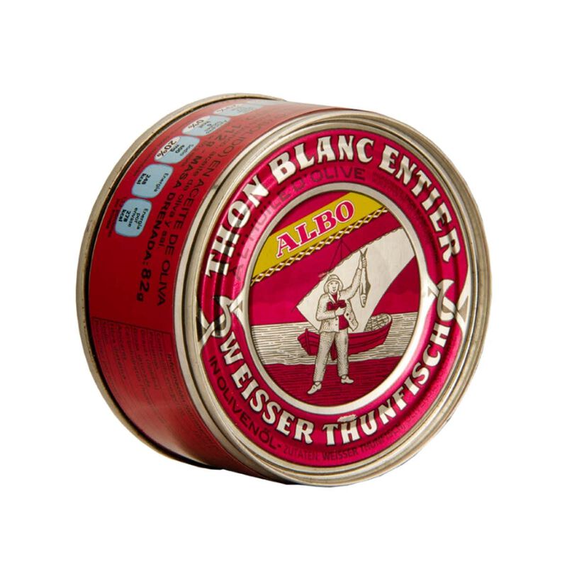 Atun Blanco en Aceite de Oliva Albo - 120 g image number null