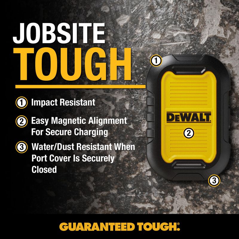 Cargador Port&aacute;til Inal&aacute;mbrico Dewalt Magnetic P... image number null