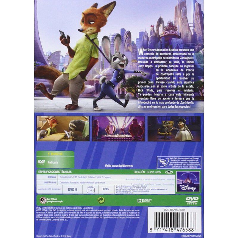 Zootopia [DVD] image number null