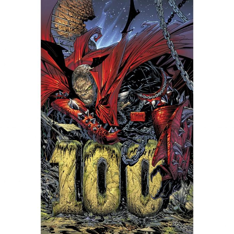 Spawn 100 Metalizado A, De Todd Mcfarlane Brian... image number null