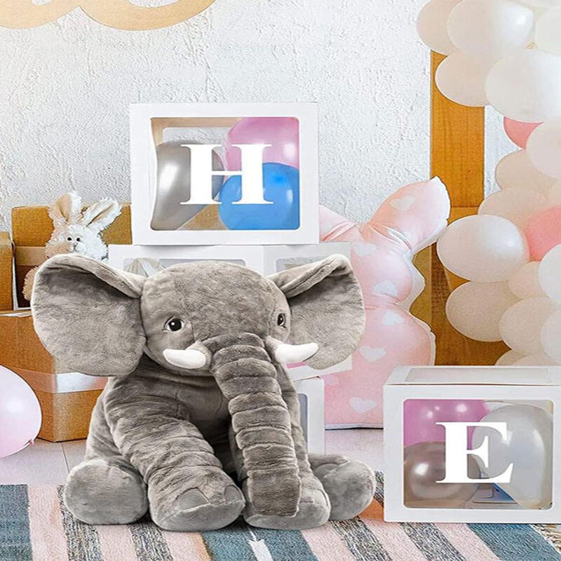 Almohada para Beb&eacute; de Elefante Peluche Blueland... image number null