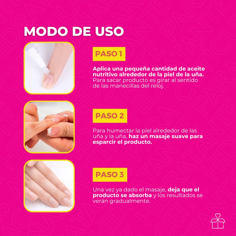 Aceite para Cut&iacute;culas Hidratante para U&ntilde;as 24 P... image number null