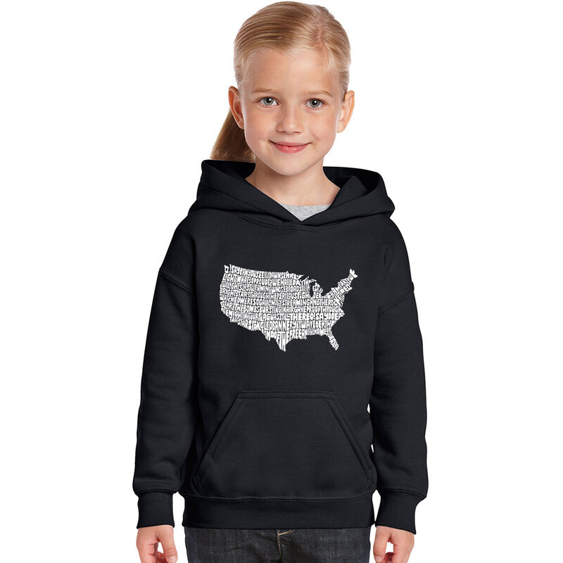 Sudadera Con Capucha Word Art Para Ni&ntilde;a - The S... image number null