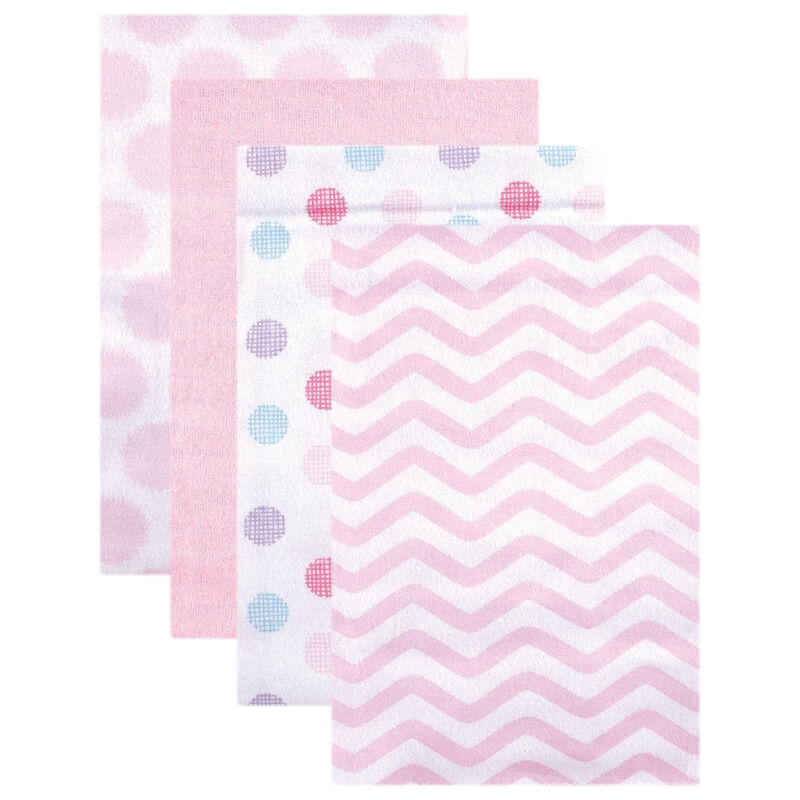 Manta De Franela Rn Luvable Friends 4pz Puntos ... image number null