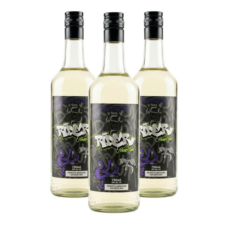 Ginebra Destilado Bosque Rider 750ml image number null