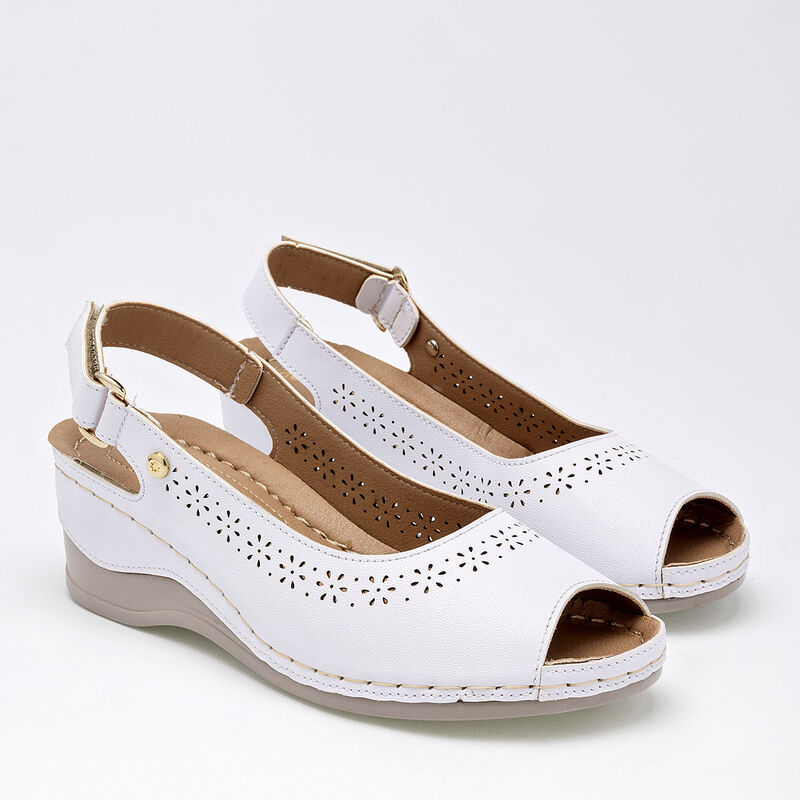 Mora Confort Zapato Confort Para Mujer Blanco C... image number null