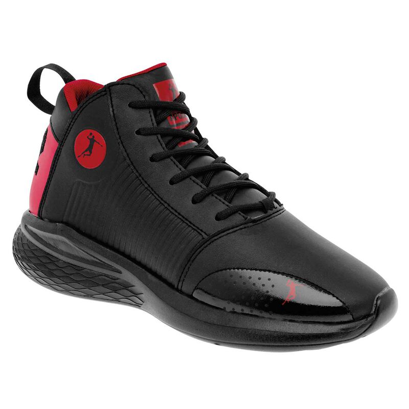 Apoort Tenis deportivo para hombre negro rojo B... image number null