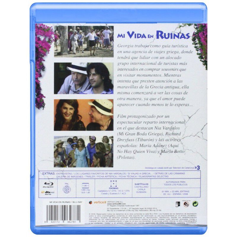 Mi Vida En Ruinas (blu-ray) image number null