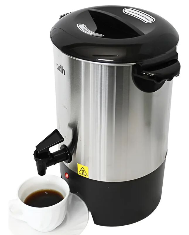 Cafetera Pdh D512 1500w 20 Tazas Acero Inoxidab... image number null