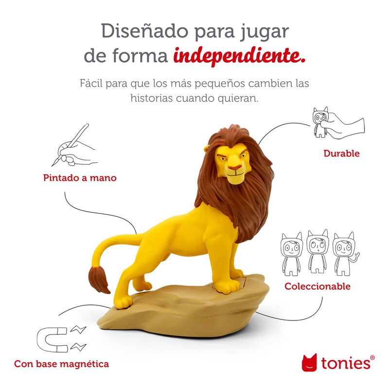 Figura De Juguete Con Audio Tonies Simba De El ... image number null