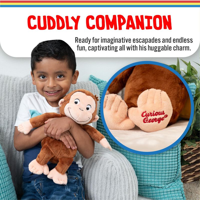 Peluche De Peluche Kids Preferred Curious Georg... image number null