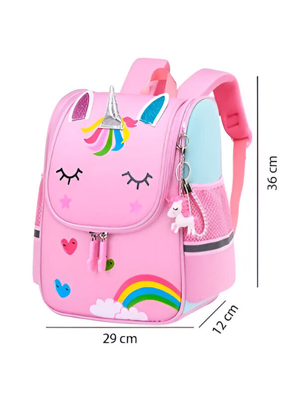 Mochila Escolar Pink Brule image number null