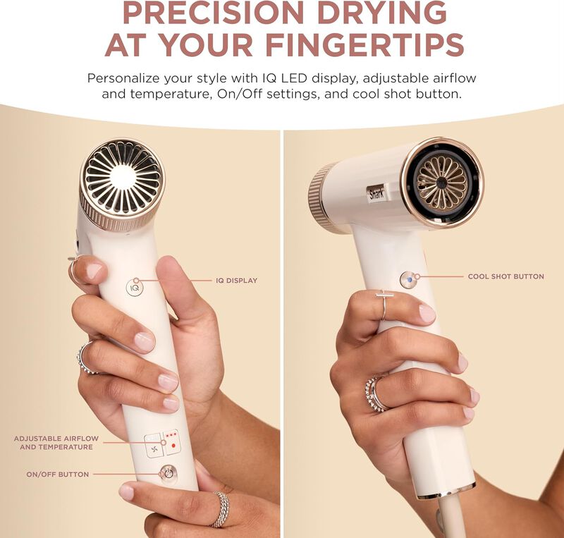 Secador De Pelo Supersonic Hd331 Color Blanco S... image number null