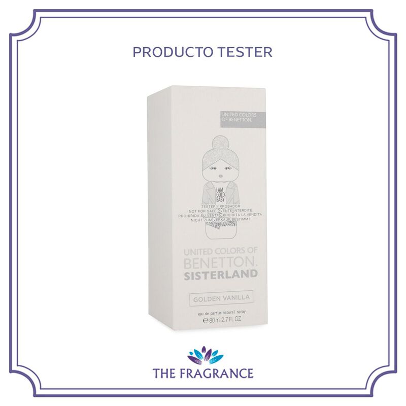 Tester Benetton Sisterland Golden Vanilla 80ml ... image number null
