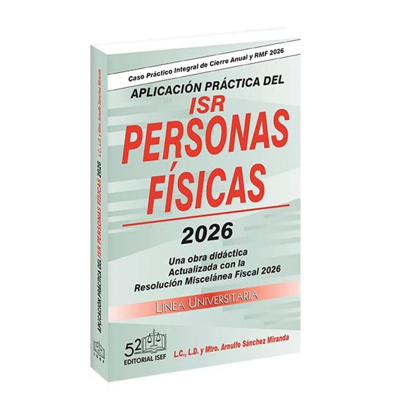 Aplicaci&oacute;n Pr&aacute;ctica Del Isr Personas F&iacute;sicas 20... image number null
