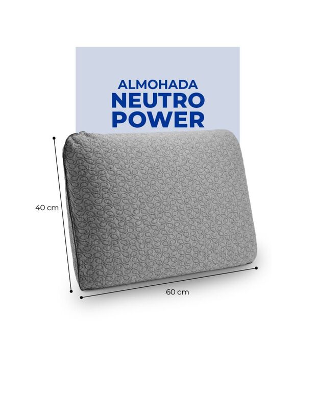 Almohada Spring Air Neutro Power de Carbono, An... image number null