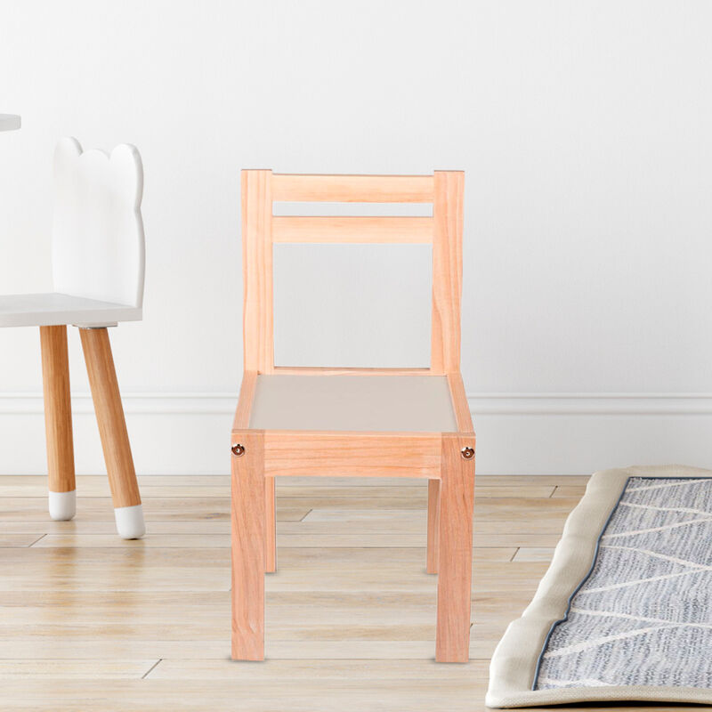 Silla de Madera N&oacute;rdica Barnizada para Ni&ntilde;os - ... image number null