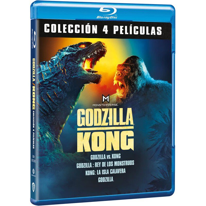 Paquete Godzilla/kong Monsterverse [blu-ray] image number null