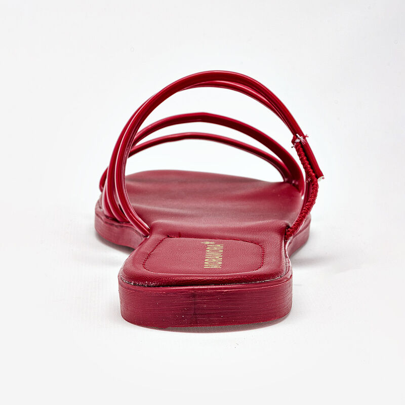 Moramora sandalia piso para mujer rojo cod 1407... image number null