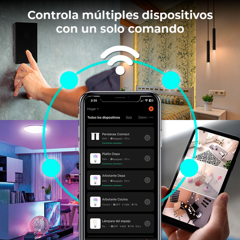 C&aacute;mara de Seguridad Exterior WiFi Inteligente I... image number null