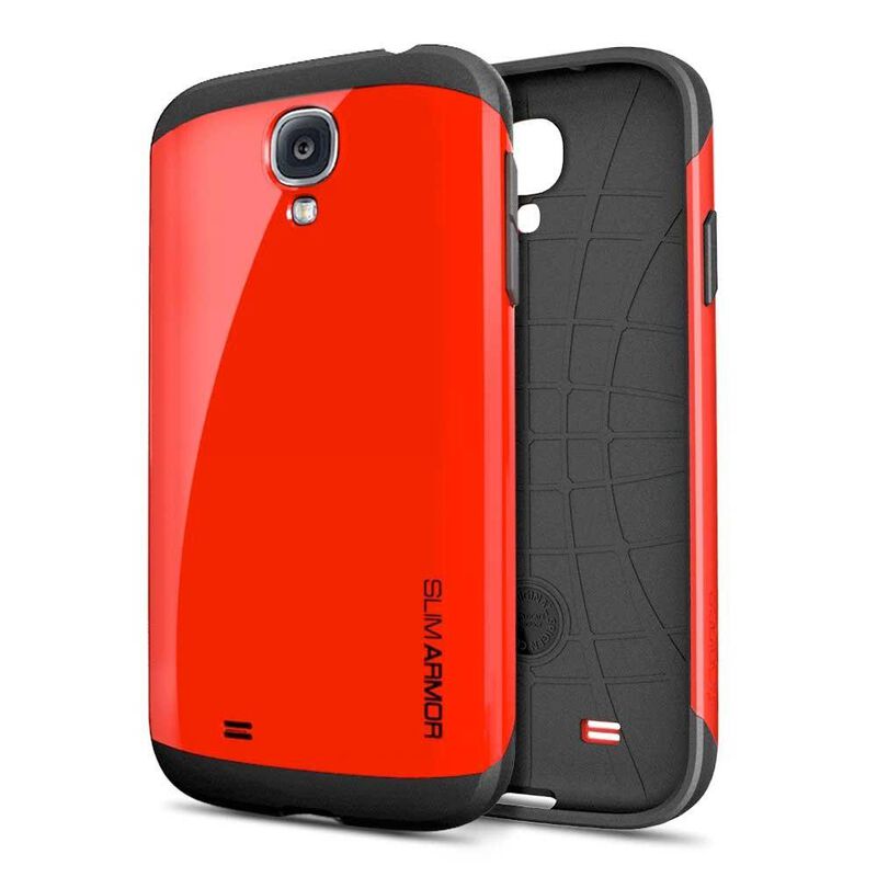 Funda SPIGEN para Samsung S4 Slim Armor Rojo image number null