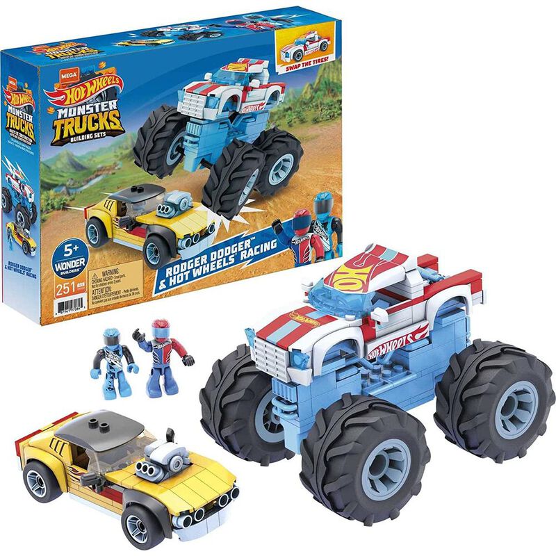MEGA CONSTRUX Hot Wheels Monster Trucks Rodger ... image number null