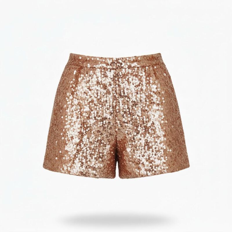 Short con lentejuelas y forro image number null
