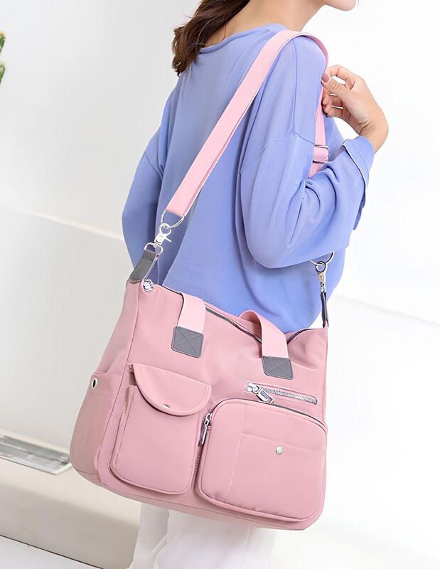Bolsa Crossbody Pink Brule Fashion And Style Pa... image number null