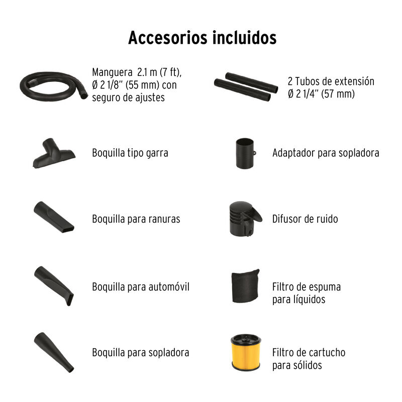 Aspiradora/Sopladora de S&oacute;lidos y L&iacute;quidos 12 G... image number null