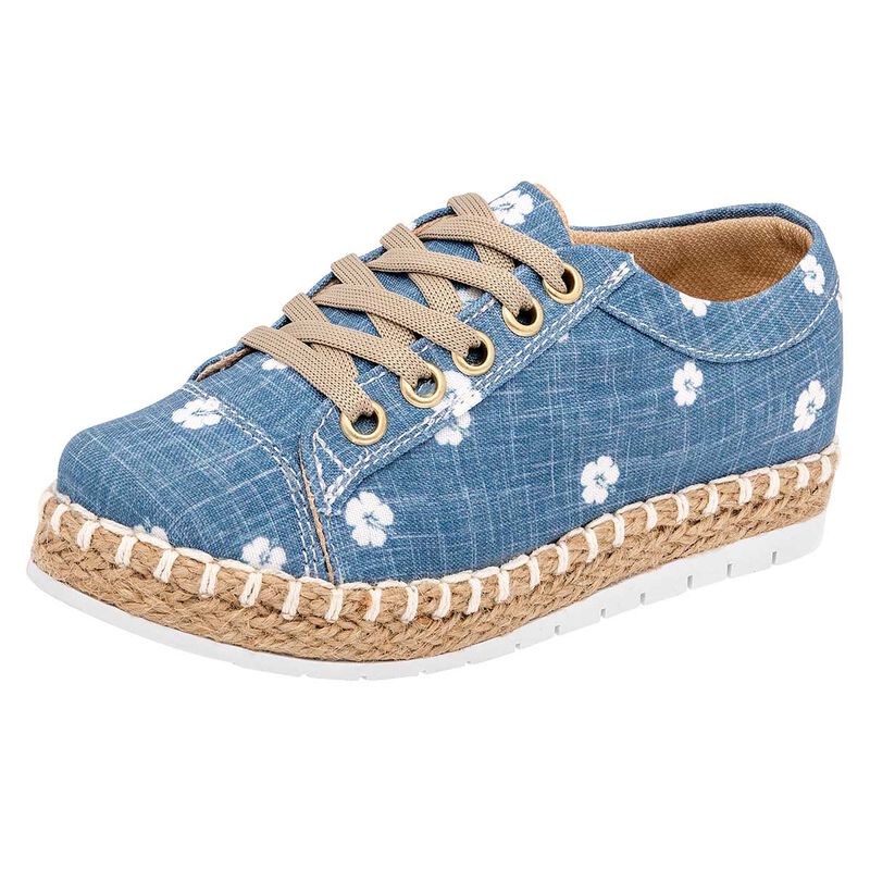 Nazzcar Zapatos para mujer azul blanco image number null