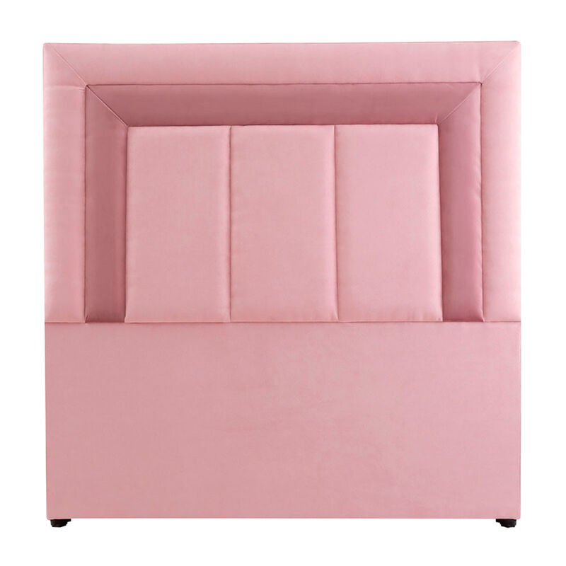 Cabecera King Size Dicasa Bora Rosa image number null