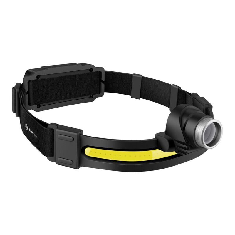 Steren Linterna Led Tipo Minero 3 En 1, Direcci... image number null