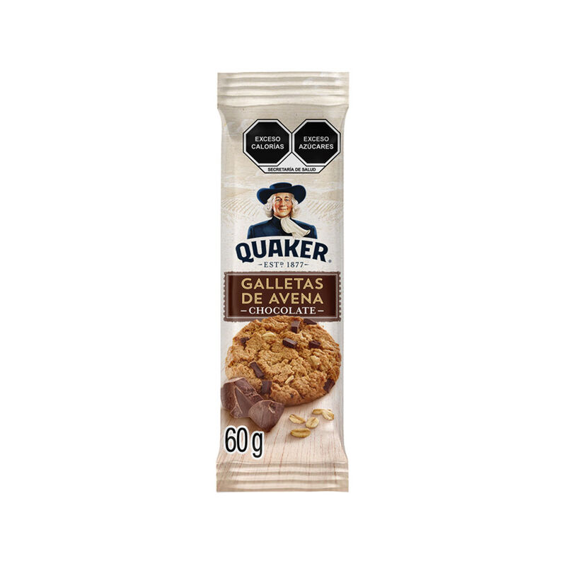 Galleta Avena Choco Cacao Quaker 60gr image number null
