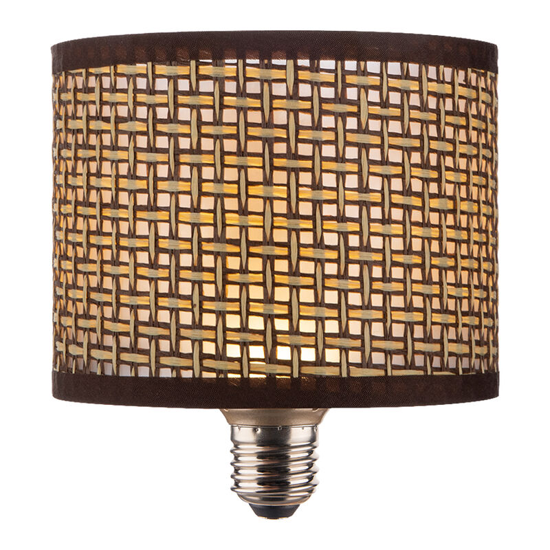 Foco Cil&iacute;ndrico Malla De Rat&aacute;n Led 4.5 W, Luz &Aacute;... image number null