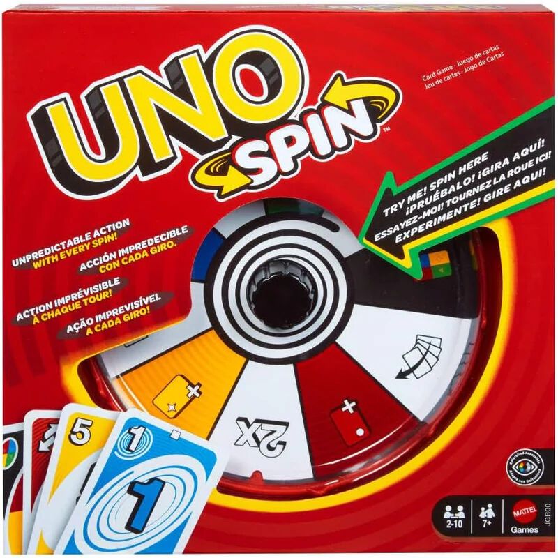 UNO JUEGO DE MESA SPIN NUEVA EDICI&Oacute;N PARA NI&Ntilde;OS... image number null
