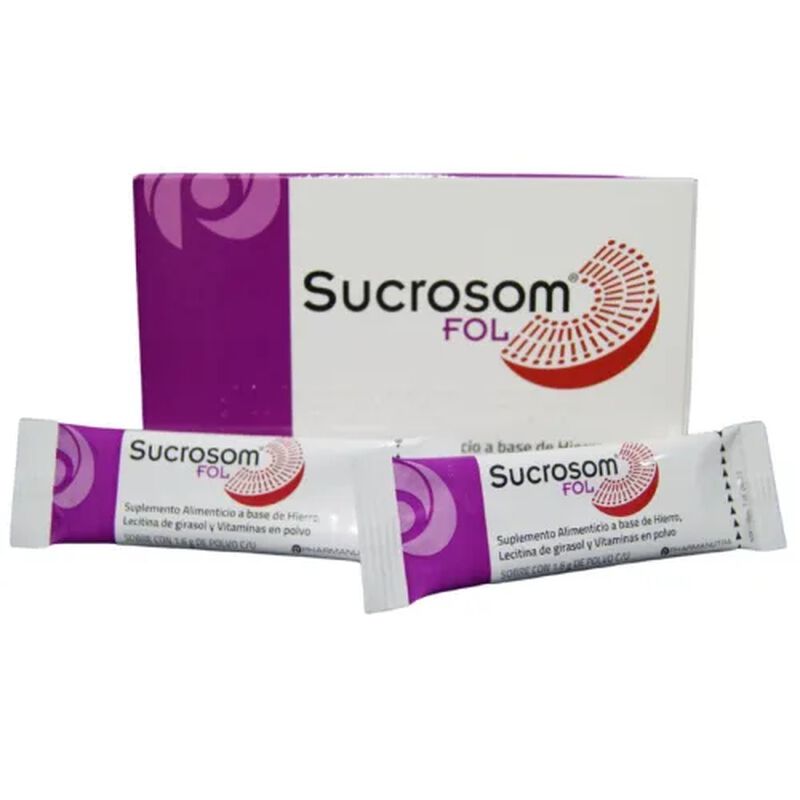 SUCROSOM FOL SUPLEMENTO ALIMENTICIO EN POLVO 20... image number null