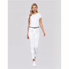 Pantal&oacute;n a tobillo con Cinturon Active USA Blanco Talla-CH