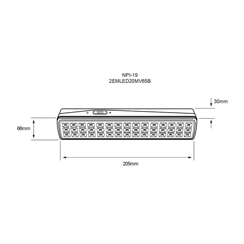 L&aacute;mpara Port&aacute;til Led 0.5 W Bater&iacute;a Recargable T... image number null