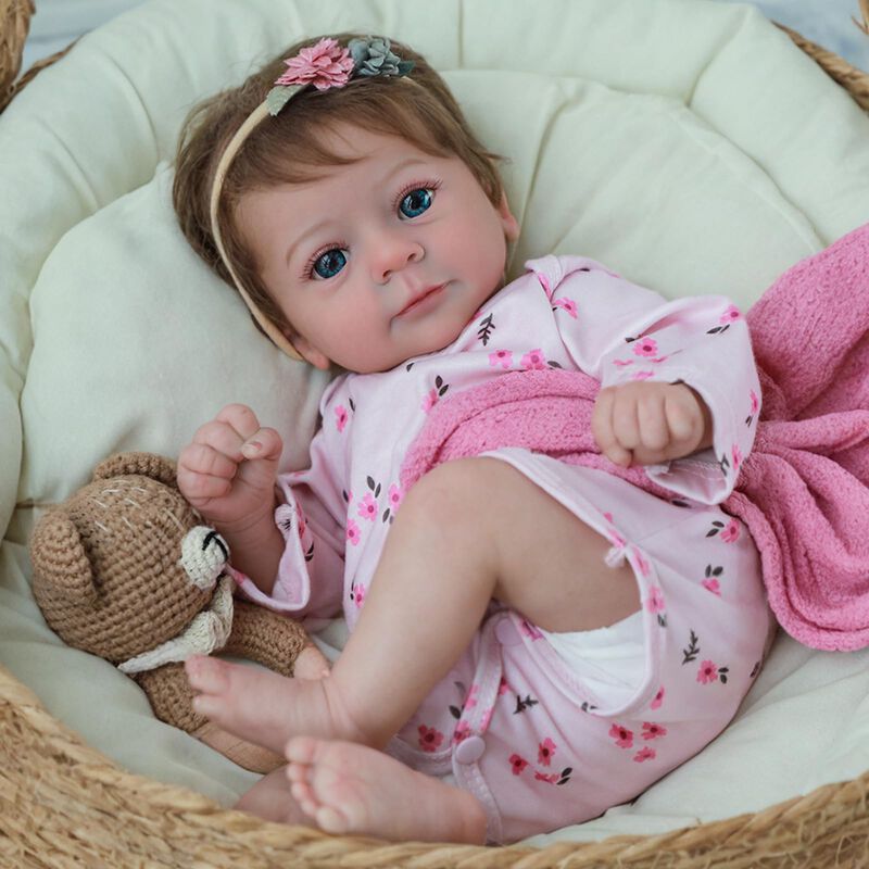 Mu&ntilde;eca Realista Scom Felicia De 43 Cm Con Cuerp... image number null