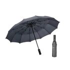 Paraguas de Bolsillo Plegable Para Viento Sol y Lluvia Gris Bluelander