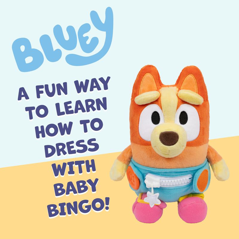 Mu&ntilde;eca De Peluche Bluey Bingo Dress & Play Lear... image number null