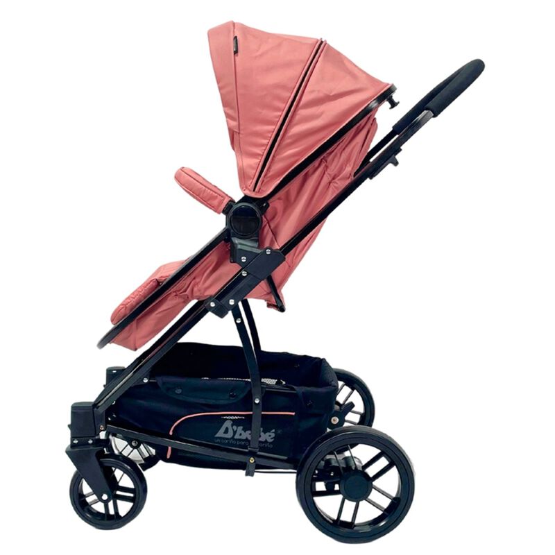 Carriola D'Beb&eacute; Travel System Crown Rosa END15 image number null