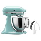 Batidora De Pie Kitchenaid Ksm150feaq Artisan Aqua Sky De 5 Cuartos De Gal&oacute;n