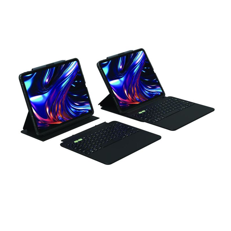 Teclado Zagg Pro Keys 2 iPad Air 6 12.9 Negro image number null