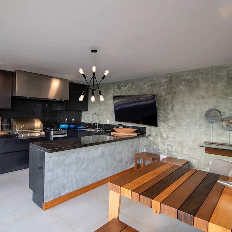 Lampara de Techo Semi Colgante Lucero 006 image number null