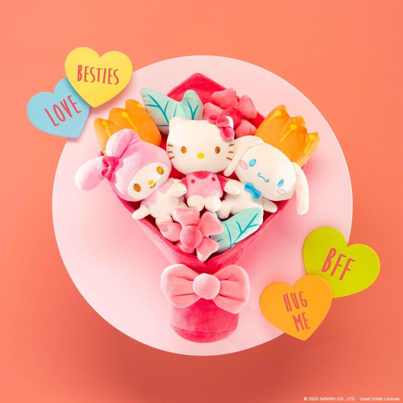 Bouquet De Peluche De Hello Kitty And Friends, ... image number null