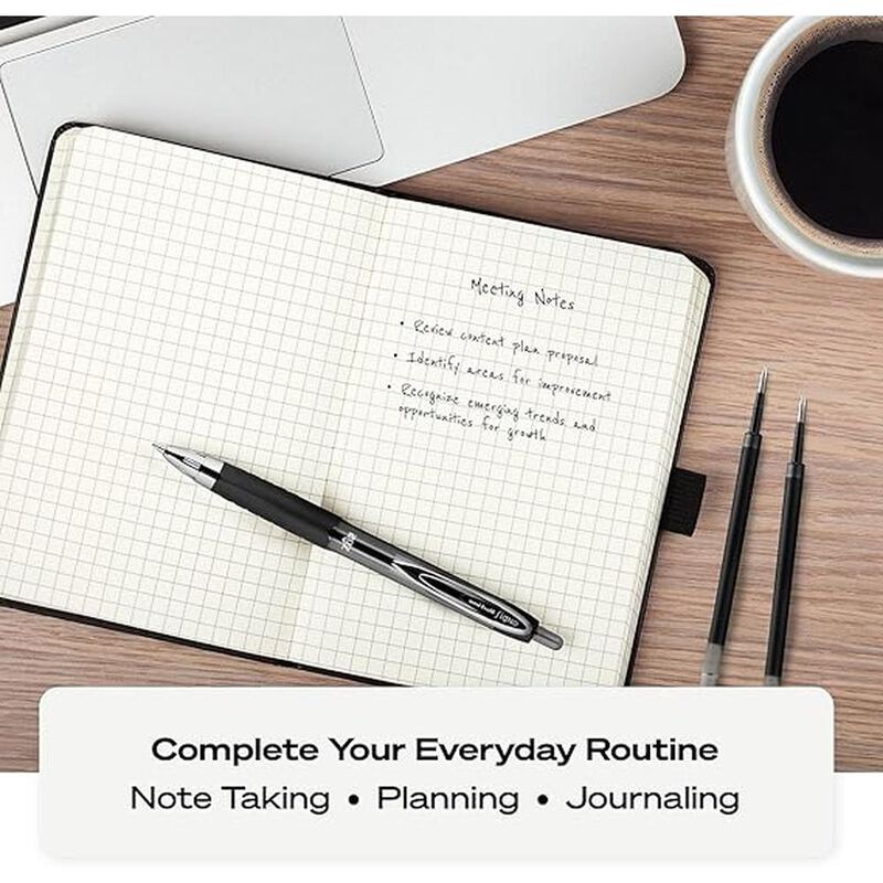 Uniball 207 Bol&iacute;grafo de gel retr&aacute;ctil, punta m... image number null