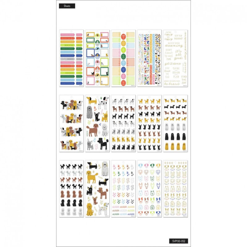 Stickers Perritos 30 Hojas image number null