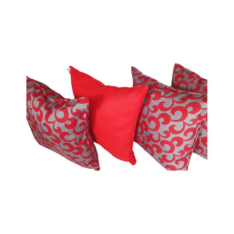 Set 6 Cojines Decorativos 4 Decorados 2 Lisos R... image number null